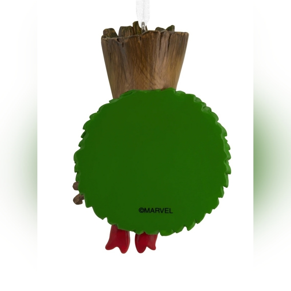 New Hallmark Marvel Guardians of The Galaxy Groot in Holiday Wreath Christmas - Picture 3 of 14